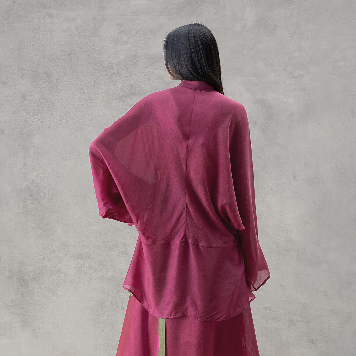 Drizzle Overlay - Dark Pink
