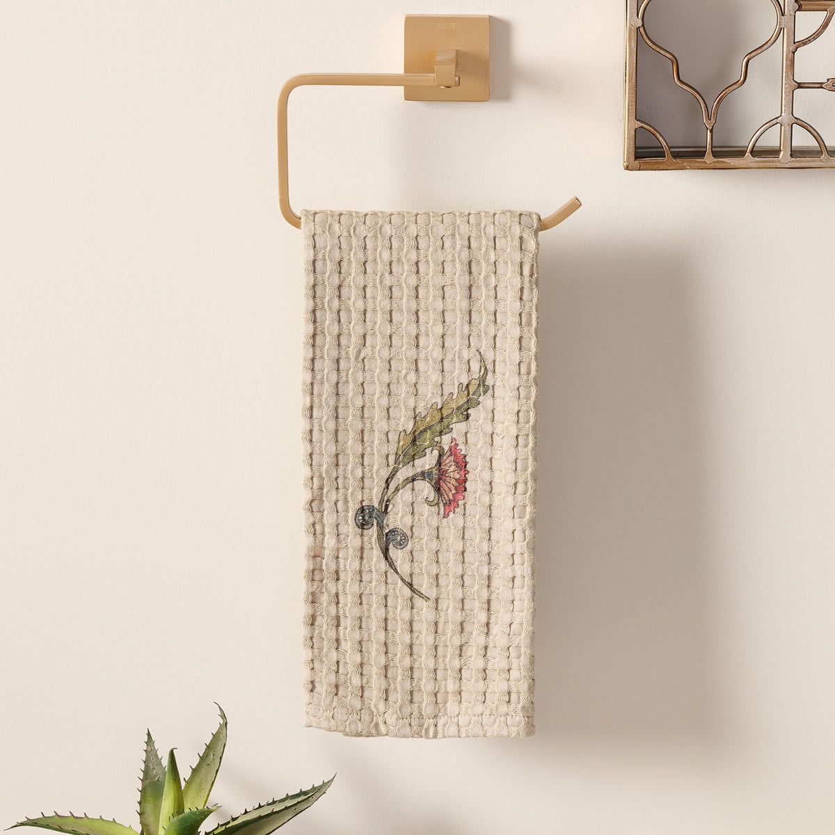 Kalika | Cotton Bamboo | Waffle | Bath Set