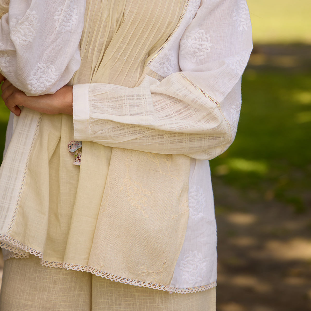 Berthe Coord Set-Ivory