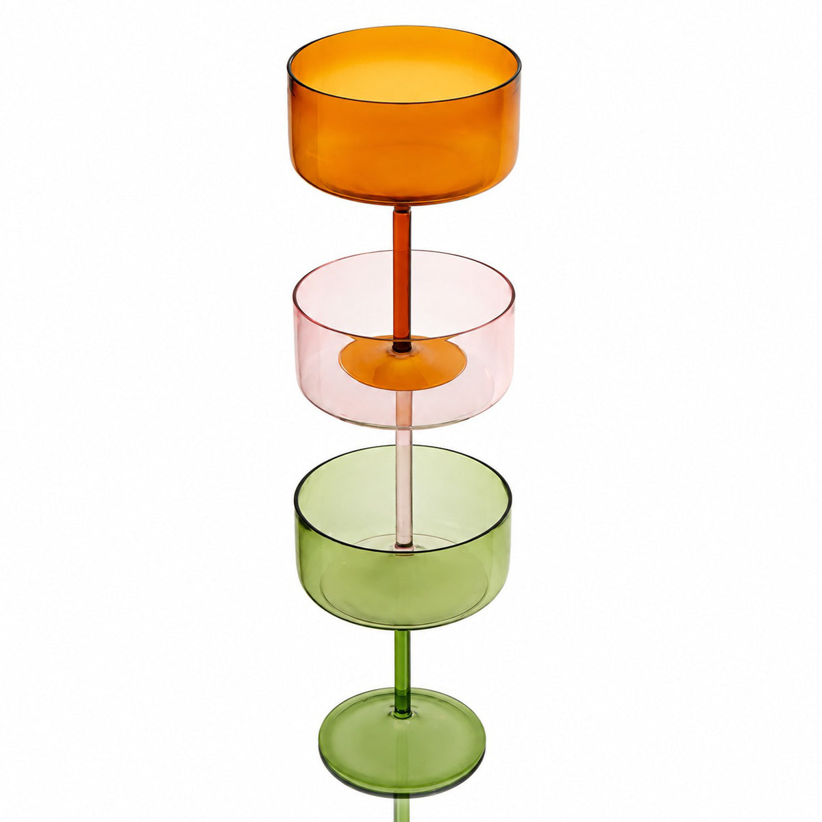 Terrain Glass (Set of 4) - Amber