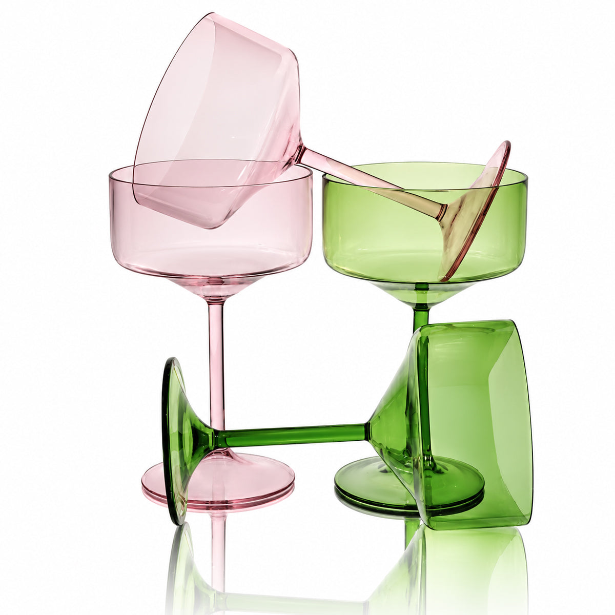 Terrain Glass (Set of 2) - Green