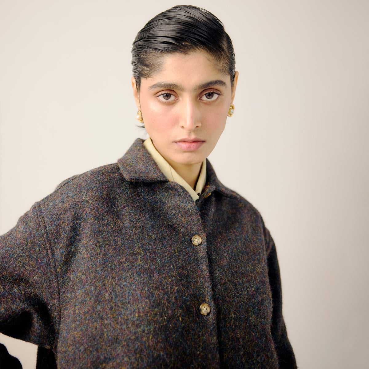 Turnip Emb. Boxy Jacket