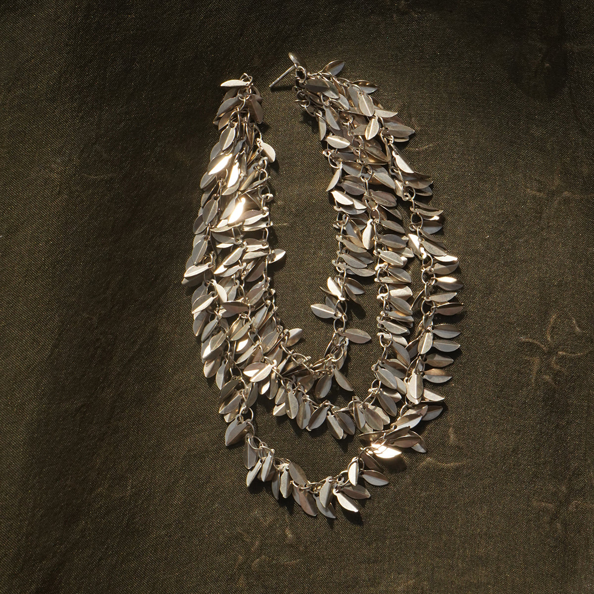 Raindrop Earring - Antique Silver