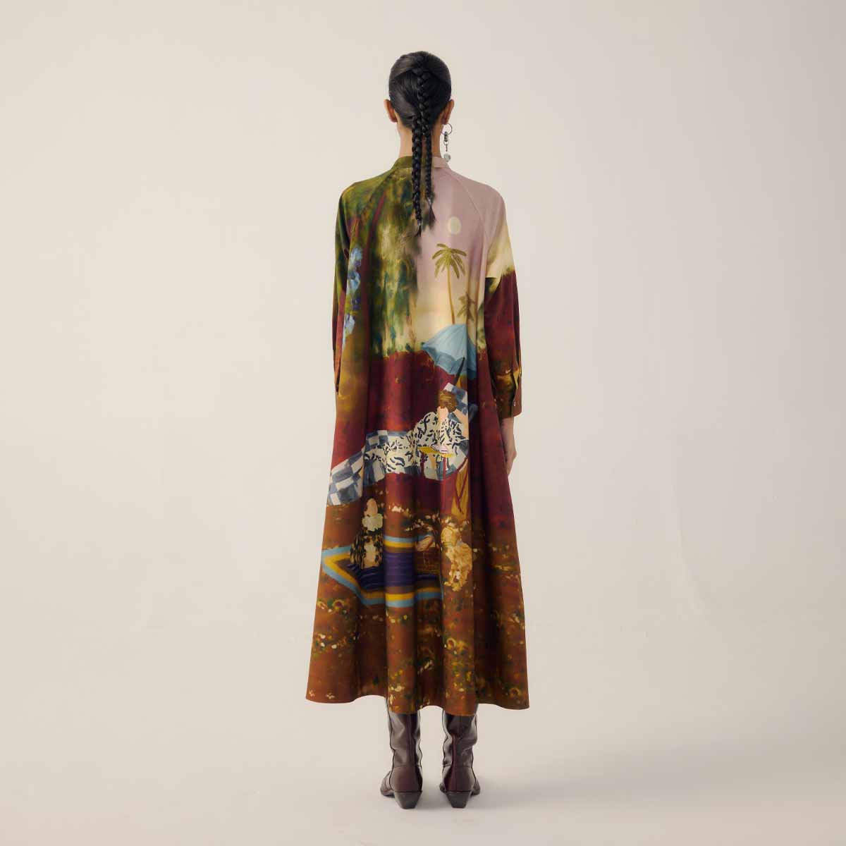 Lakeside A-Line Long Dress