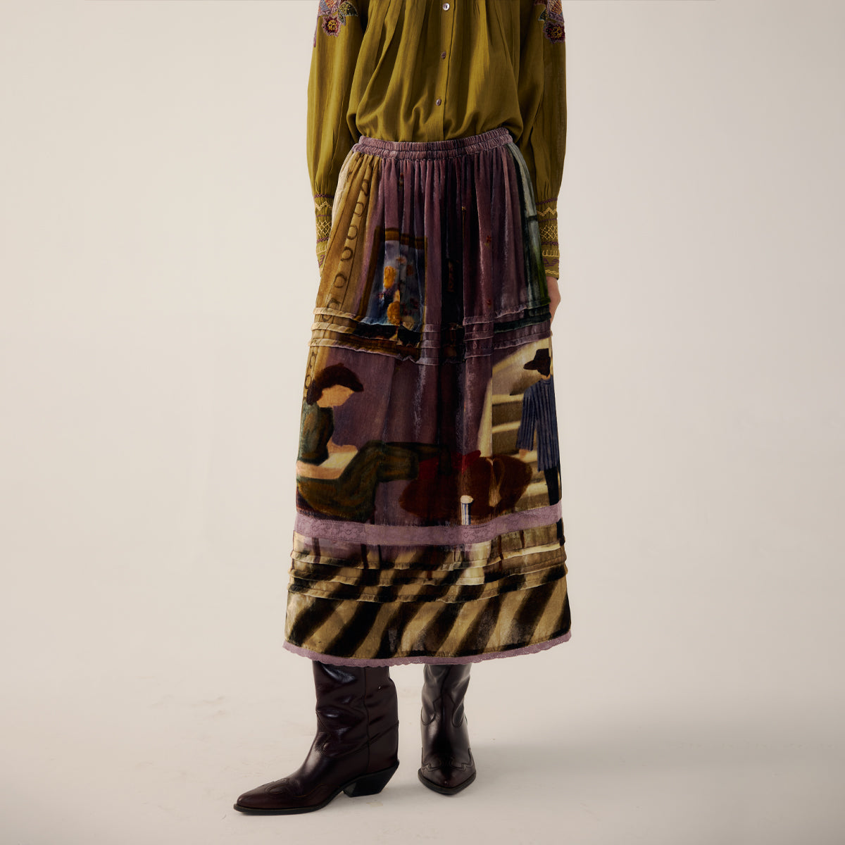 Parrot Emb. Farmer Set