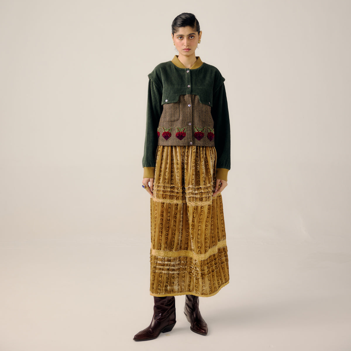 Turnip Emb. Bert Jacket