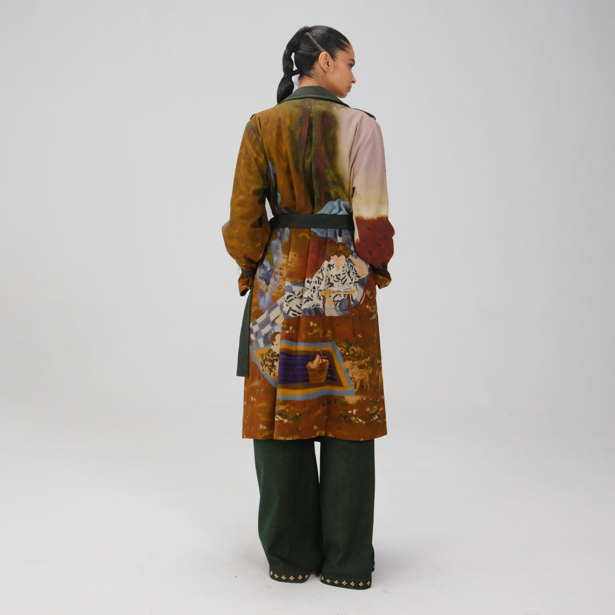 Lakeside Denim Trench