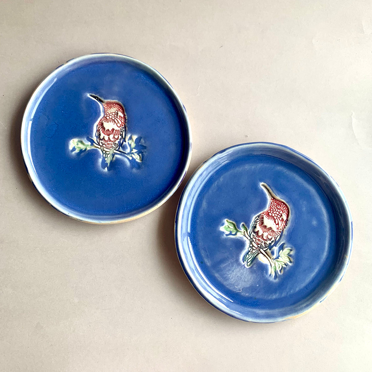 Kingfisher Plate | Blue