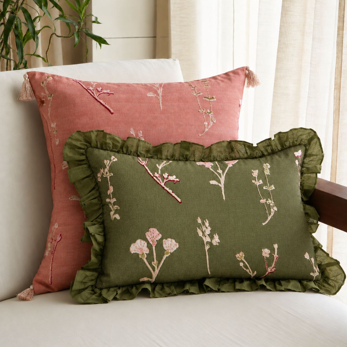 Keepsake Cushion - Green