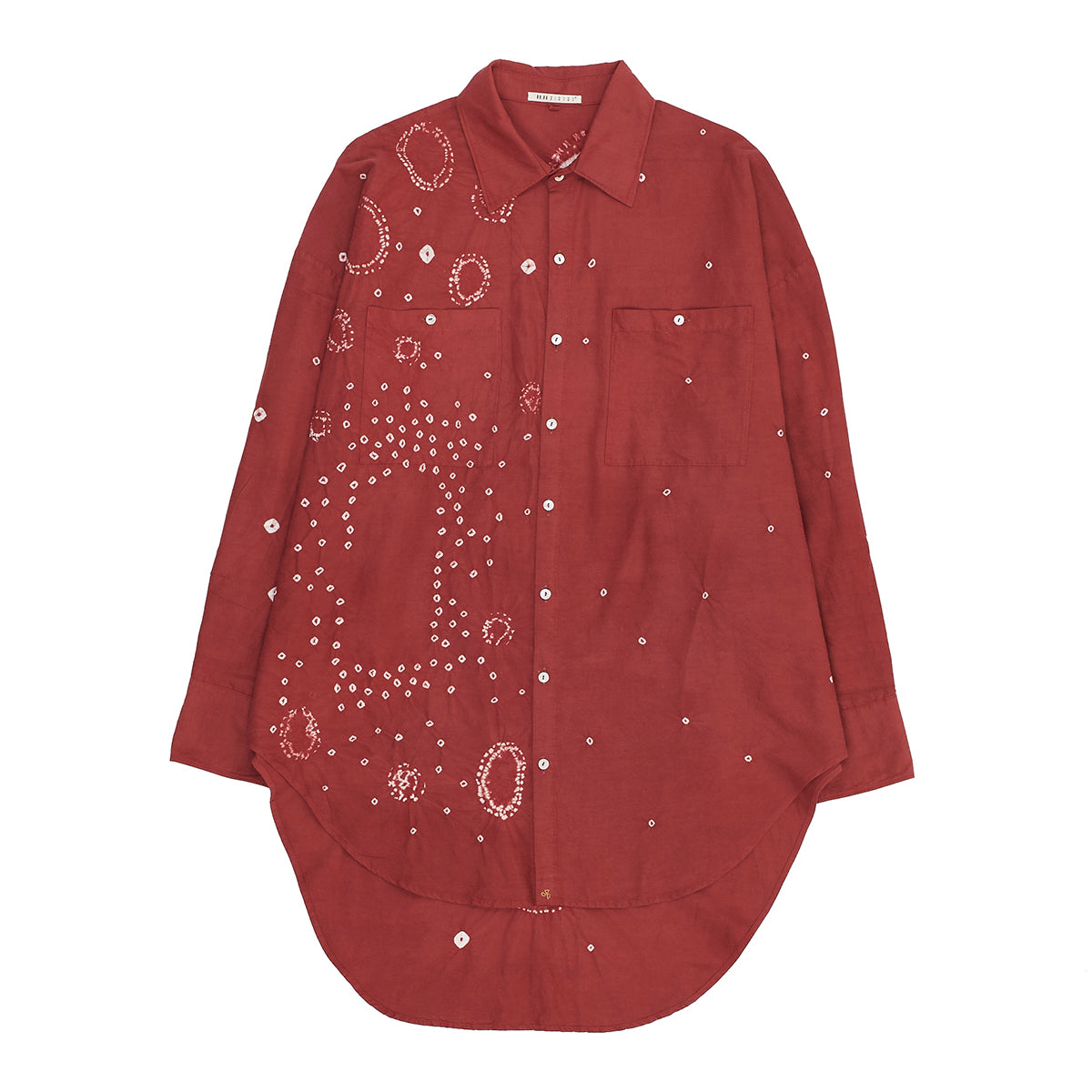 Unisex Shirt With Shibori