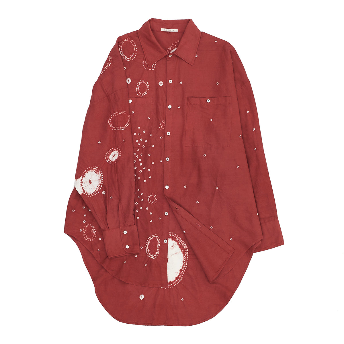 Unisex Shirt With Shibori