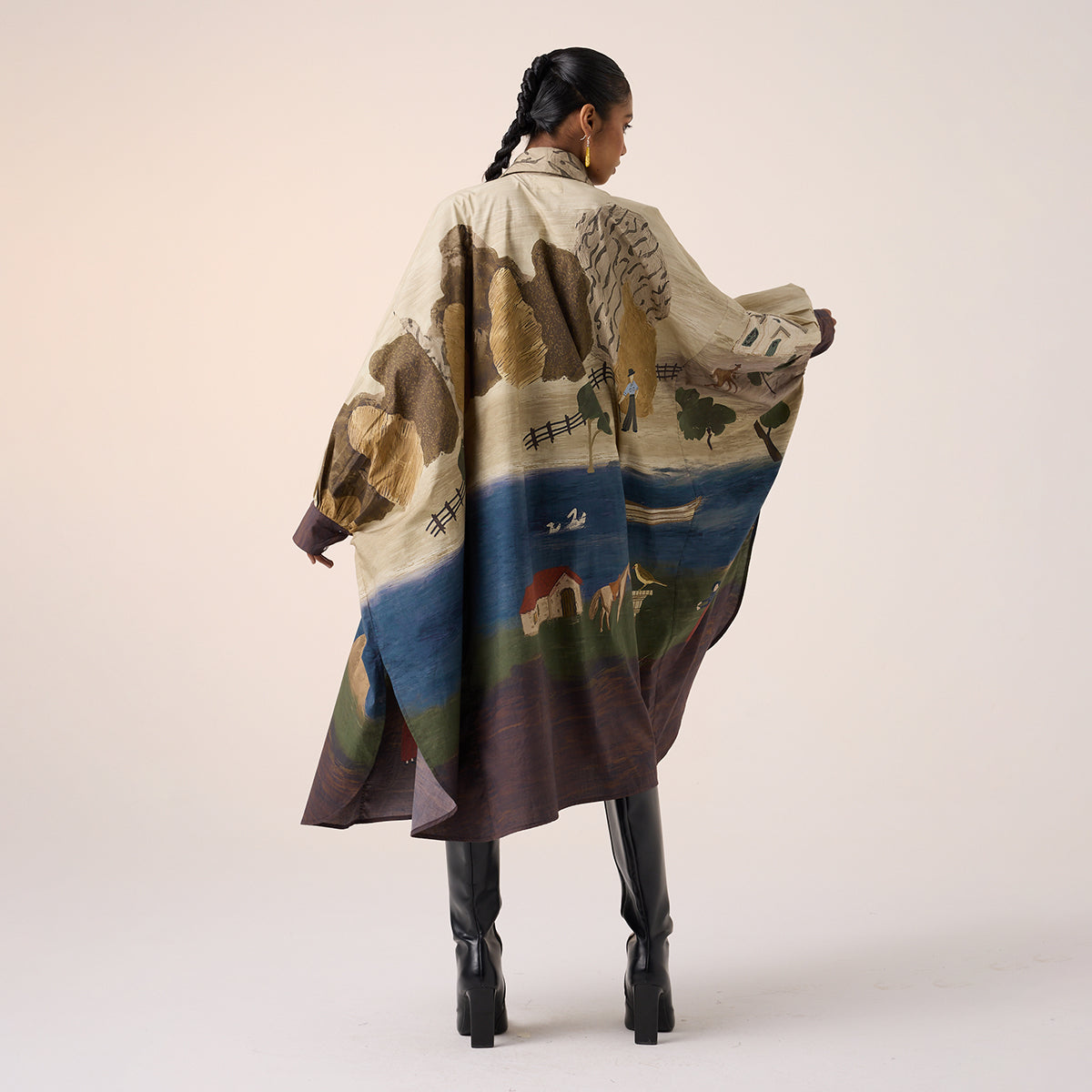 Echo Dress (Village Print)