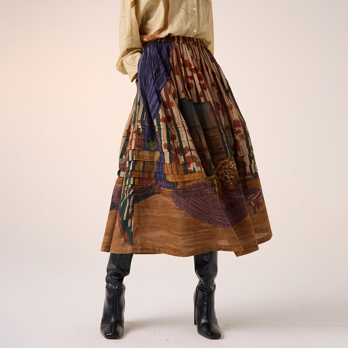 Pintuck Skirt (Home Alone)