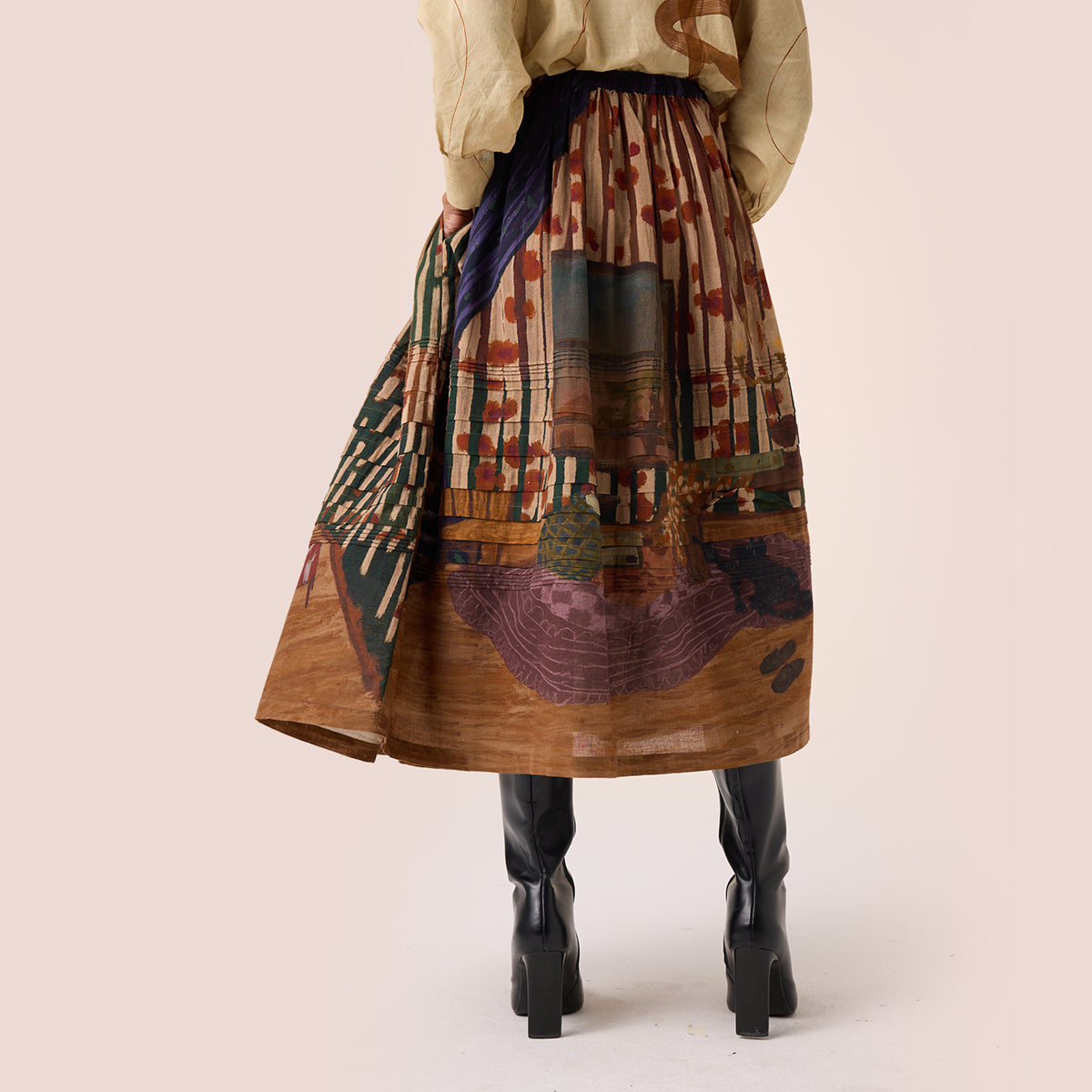 Pintuck Skirt (Home Alone)