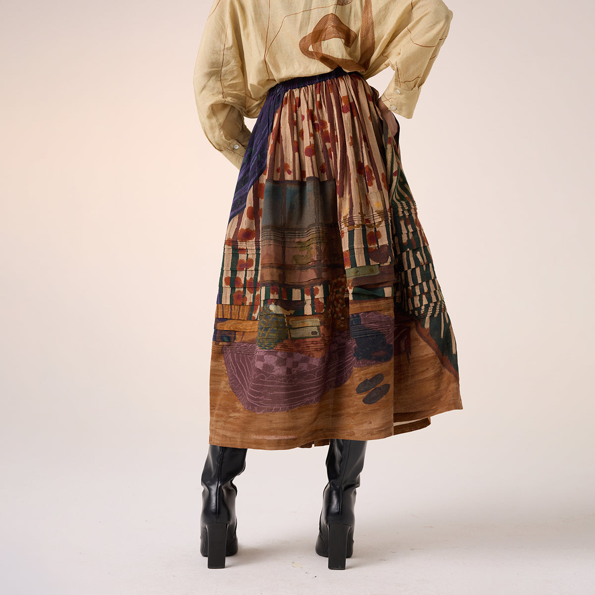 Pintuck Skirt (Home Alone)