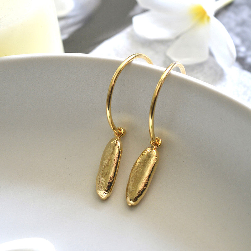 Hoop Earrings | Gold Plated