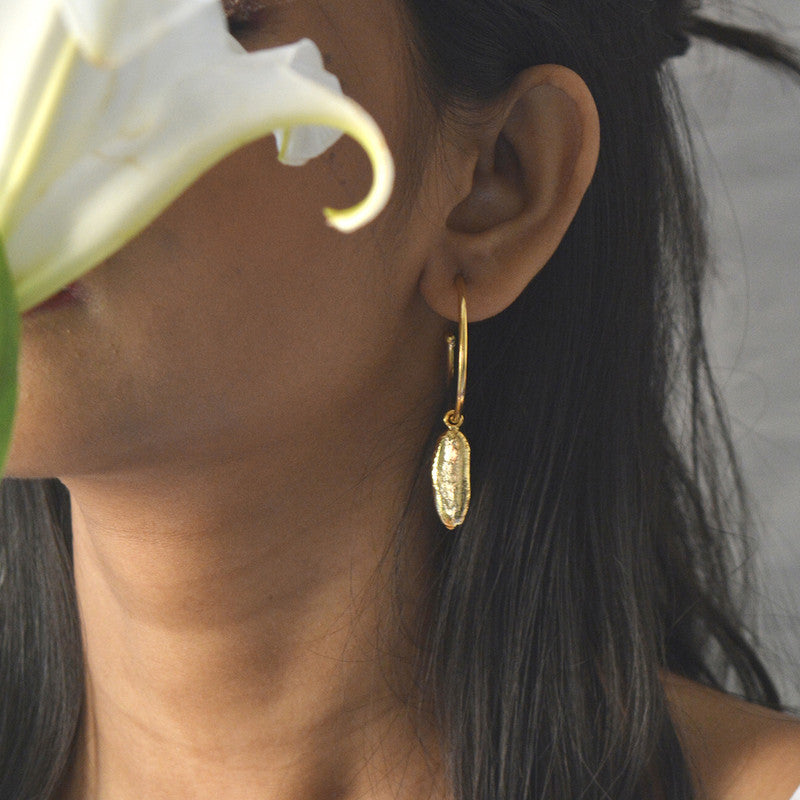 Hoop Earrings | Gold Plated