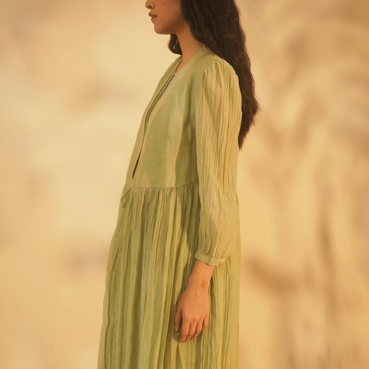 Humming Kurta- Green
