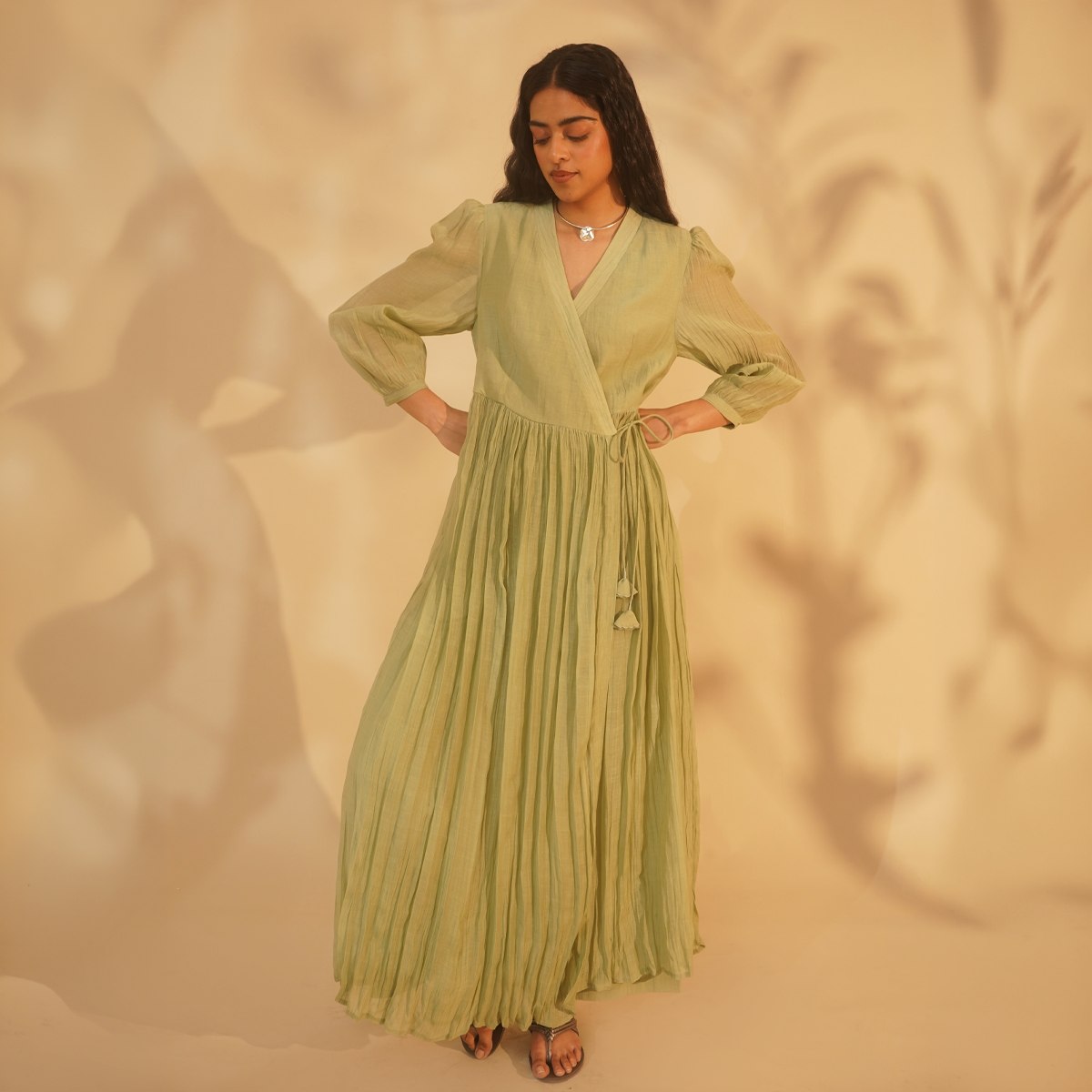 Humming Kurta- Green