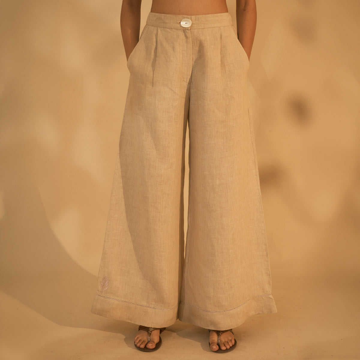Wildflower Pants - Brown