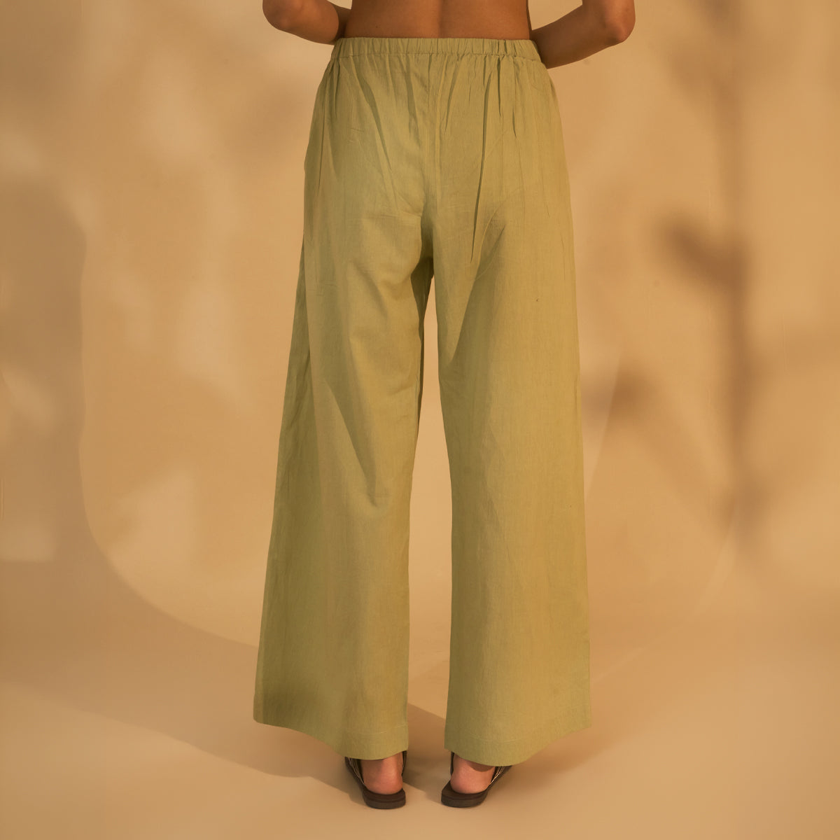 Easy Fit Pants - Sage Green
