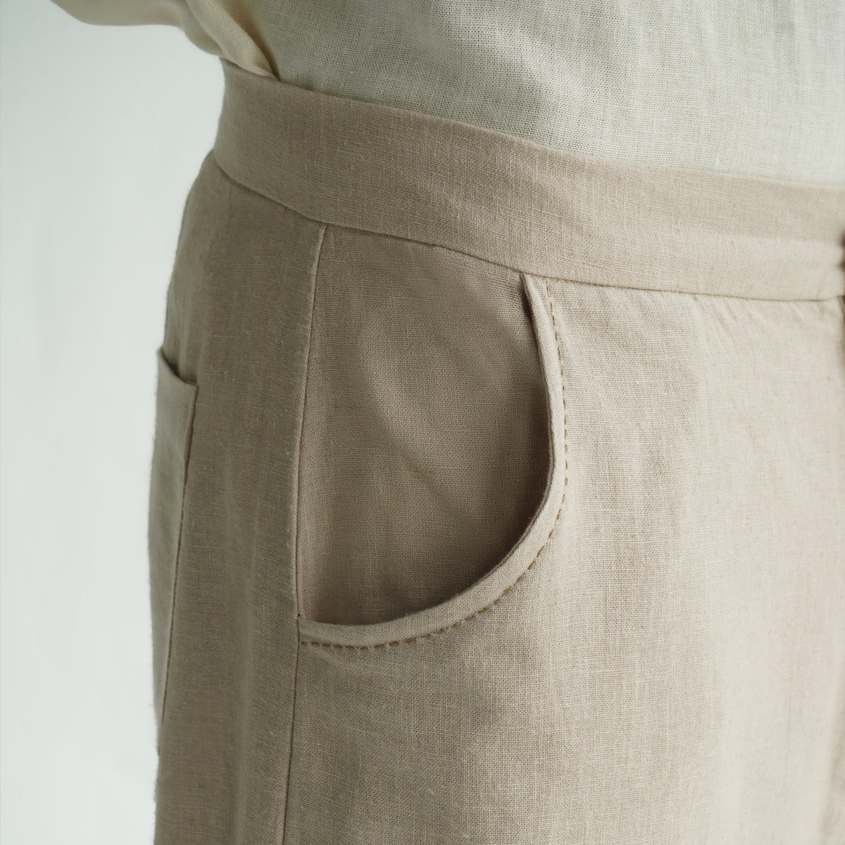 Staple Pants -Beige