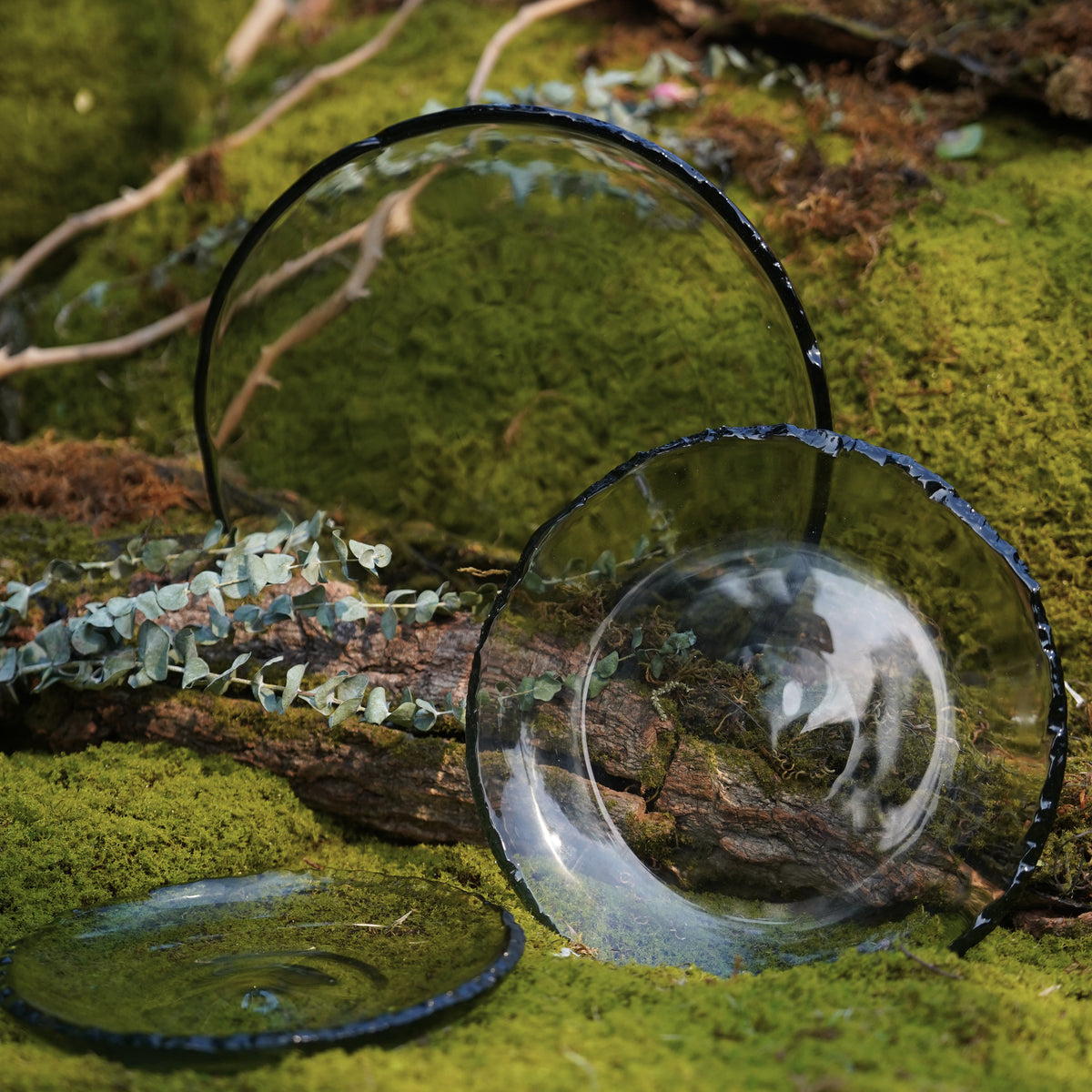 Glint Platter - Clear