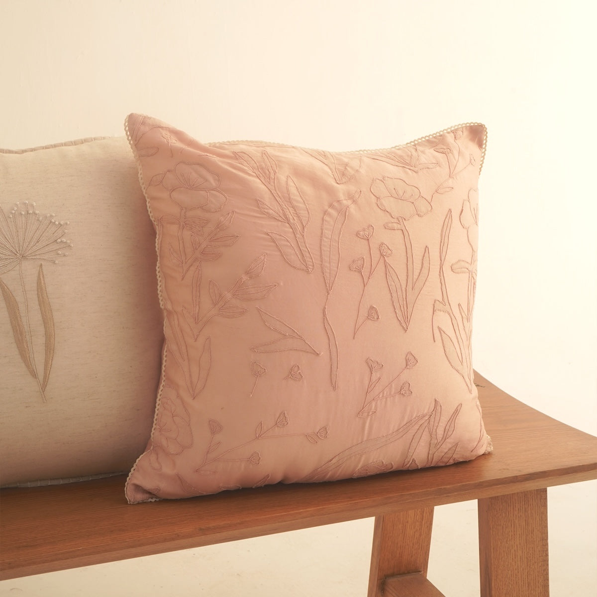 Grain Cushion - Pink