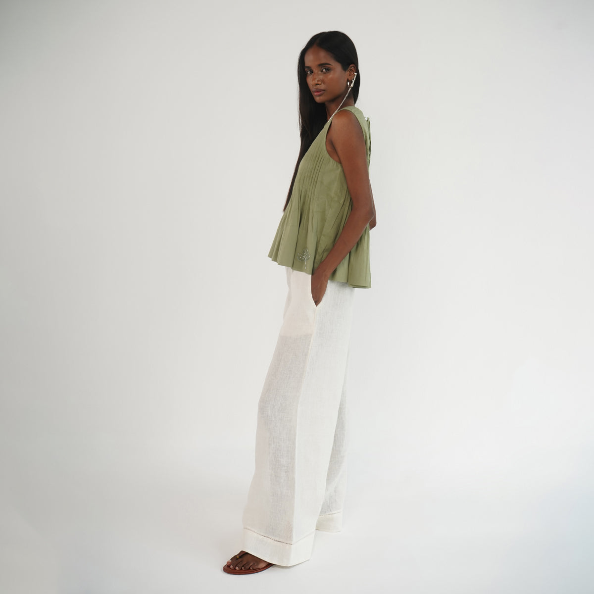 First Bloom Top - Green