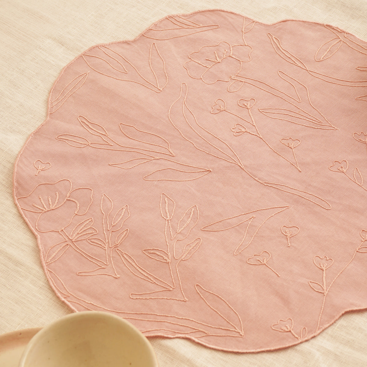 Meadow Placemat (Set of 2) - Pink