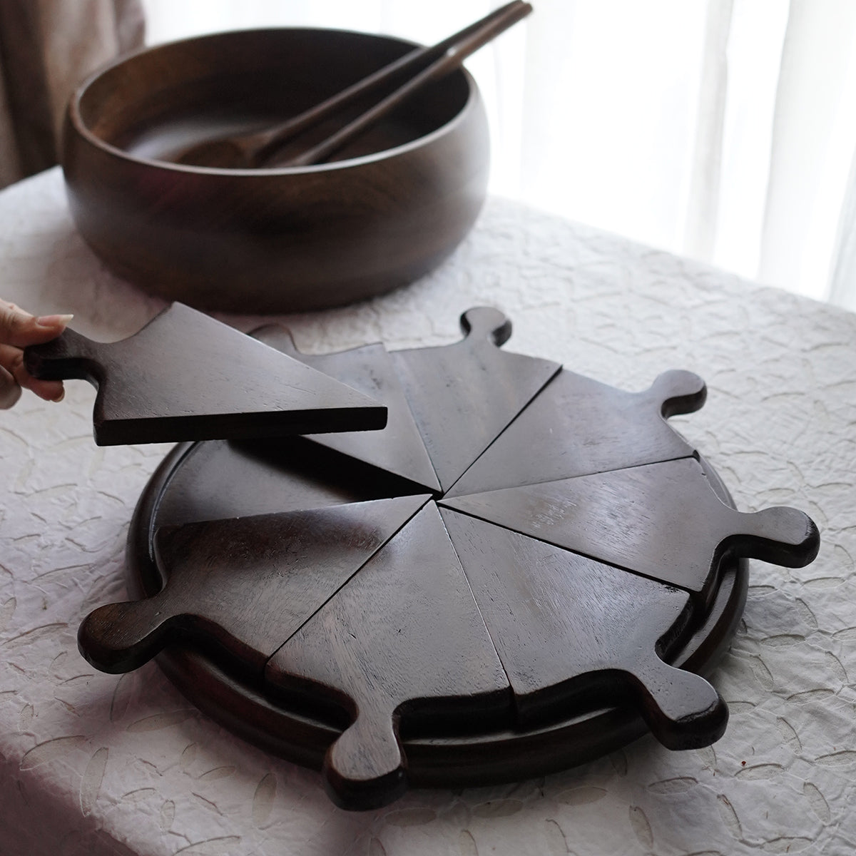 Wooden Pizza Platter