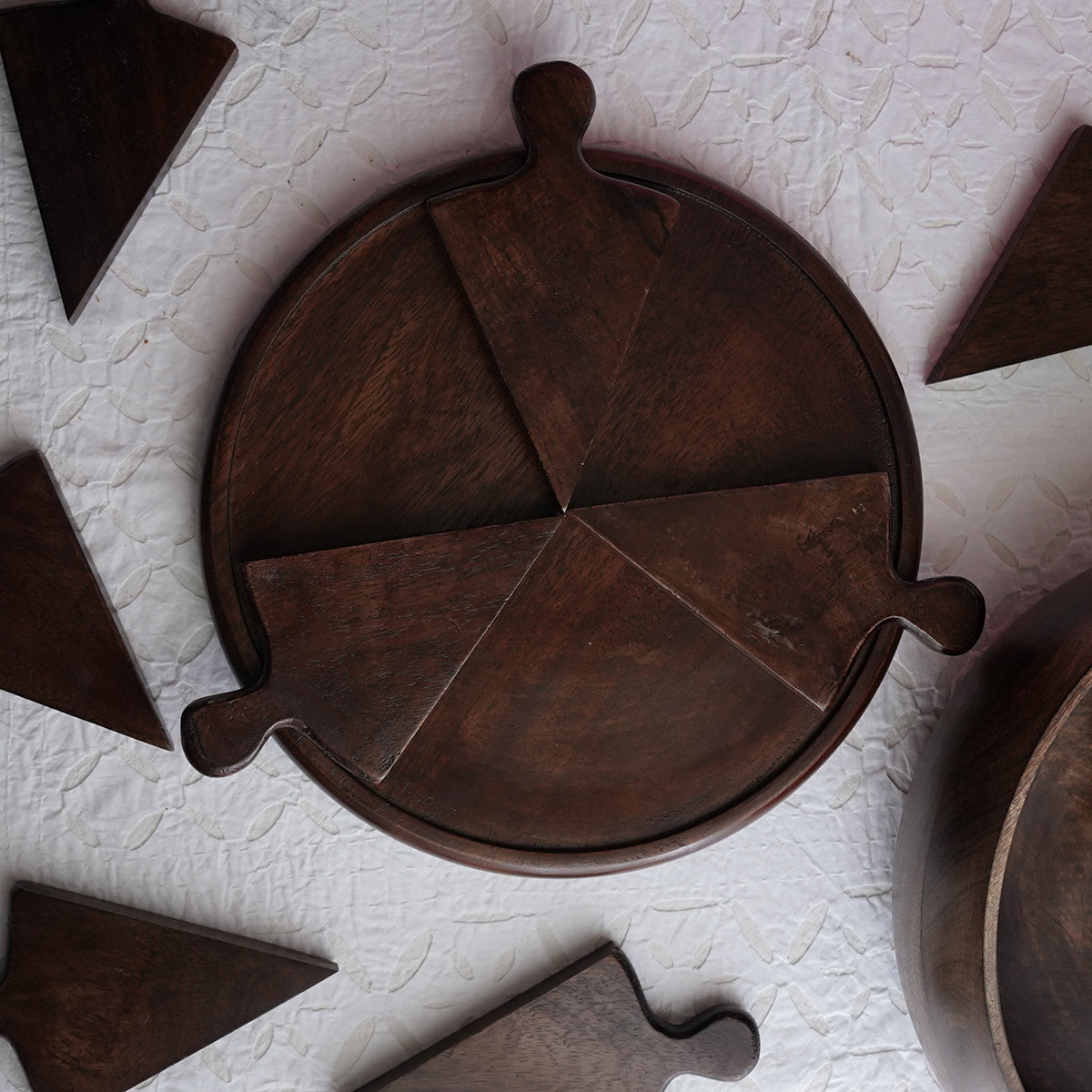Wooden Pizza Platter