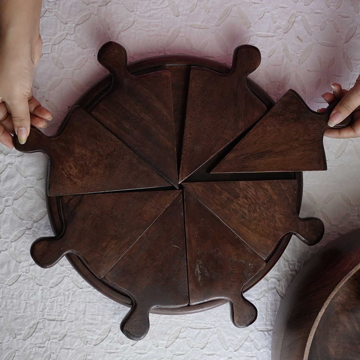 Wooden Pizza Platter