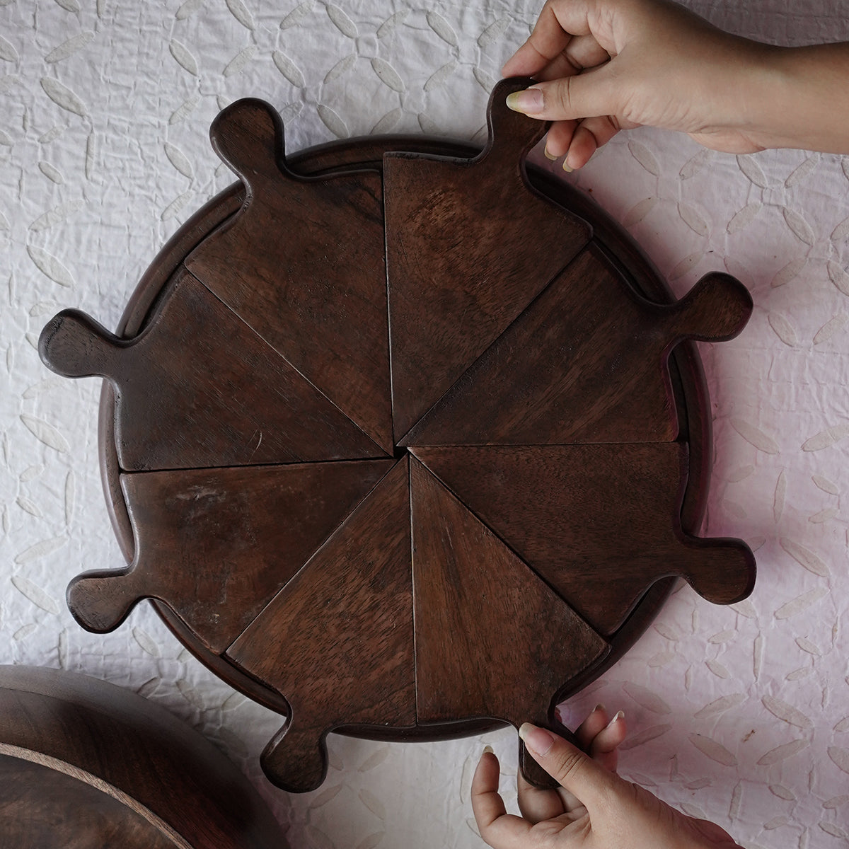 Wooden Pizza Platter
