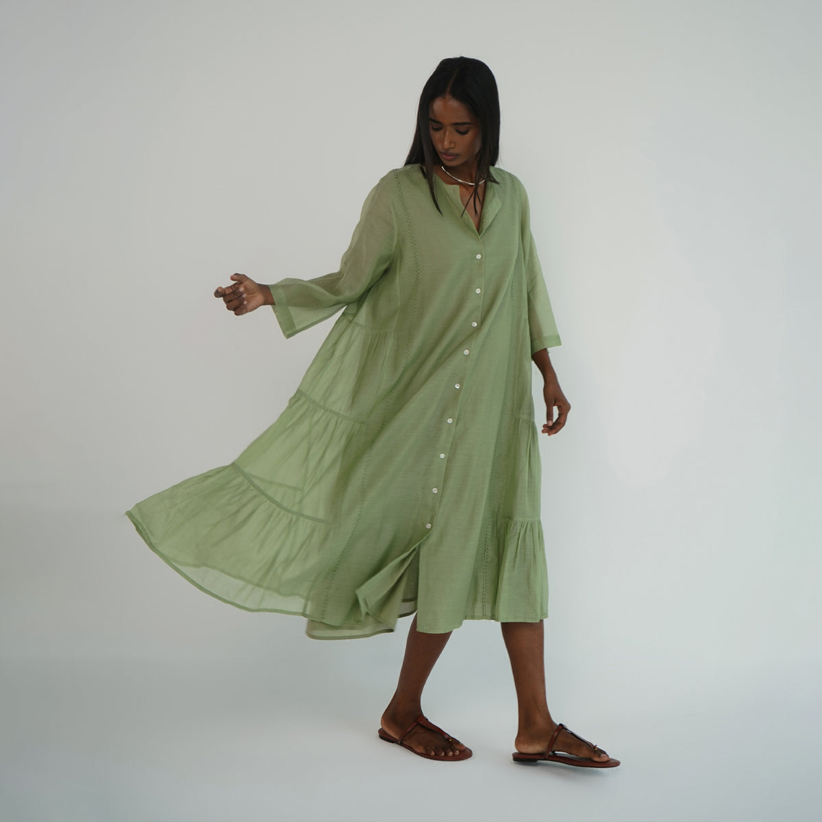 Noon Kurta - Green