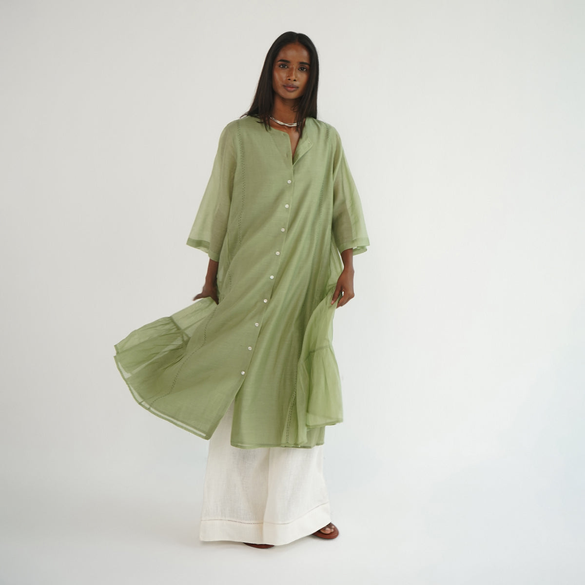 Noon Kurta - Green
