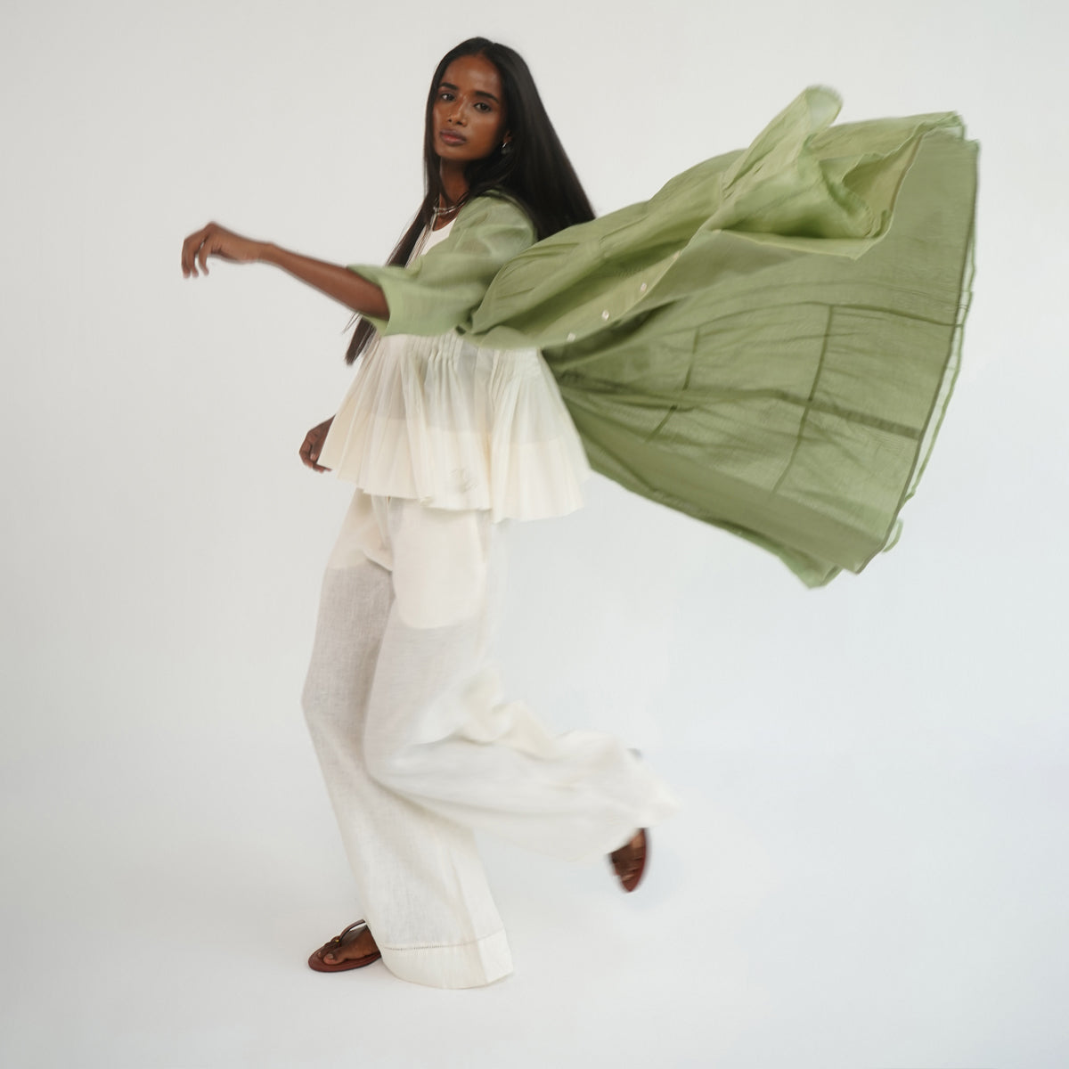 Noon Kurta - Green
