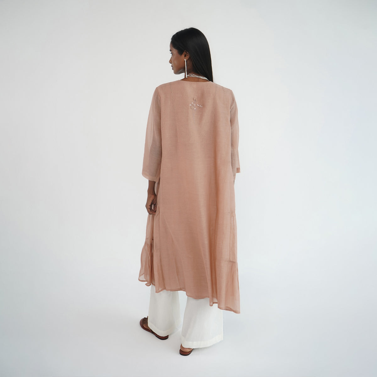 Noon Kurta - Dusty Pink