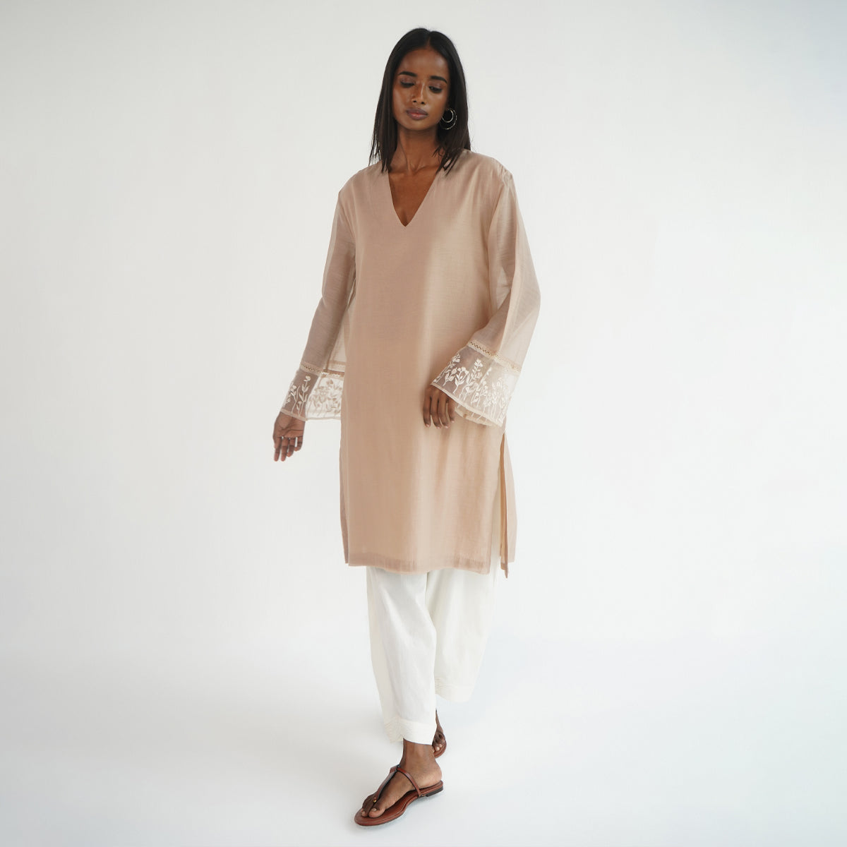 Aflot Tunic - Taupe