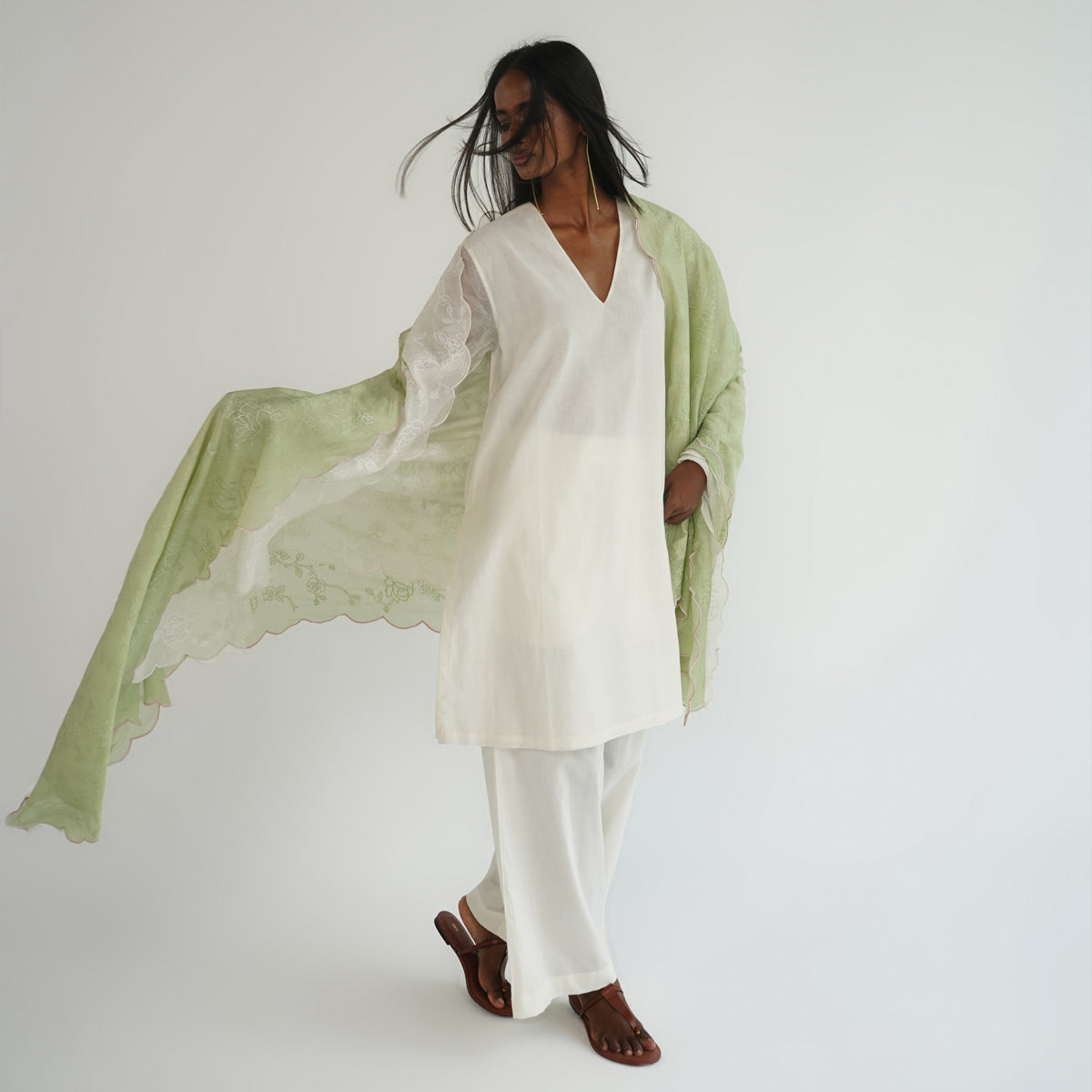 Aflot Tunic - Ivory