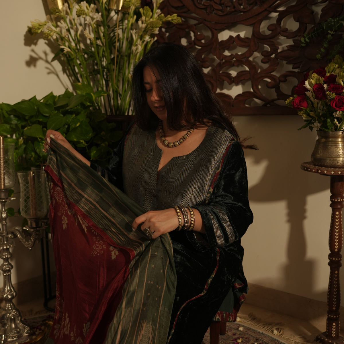 Neelambri Kurta Set