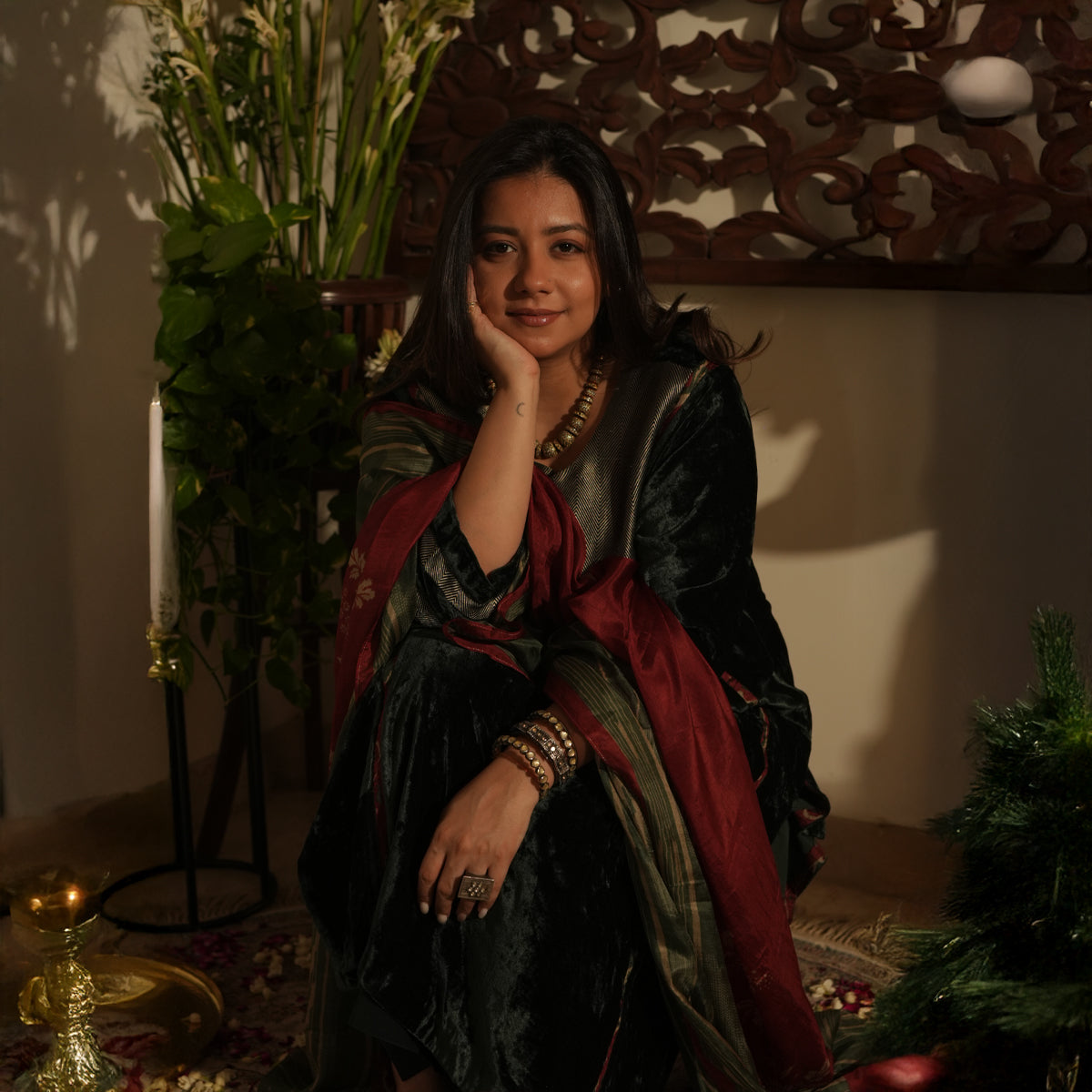 Neelambri Kurta Set