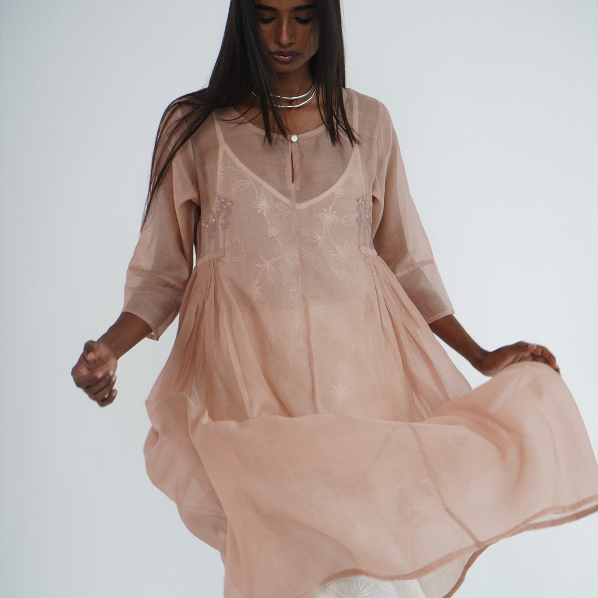 Rishi Kurta - Dusty Pink