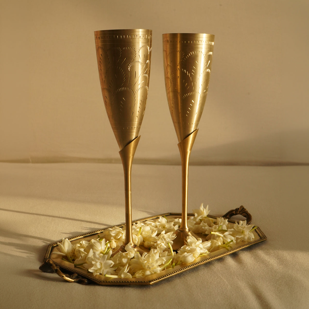 Arch Brass Flute | Set of 2