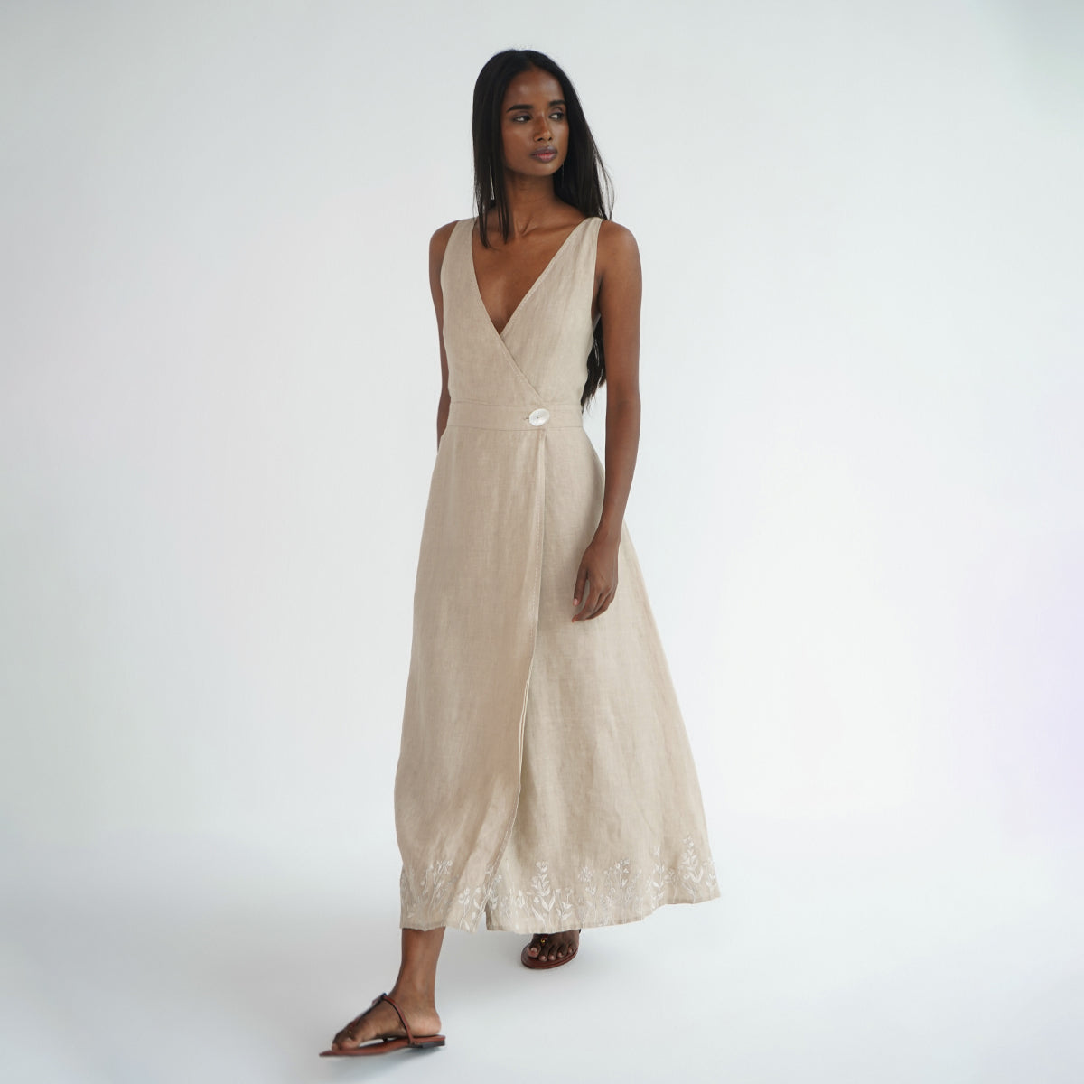 Staple Summer Dress - Brown