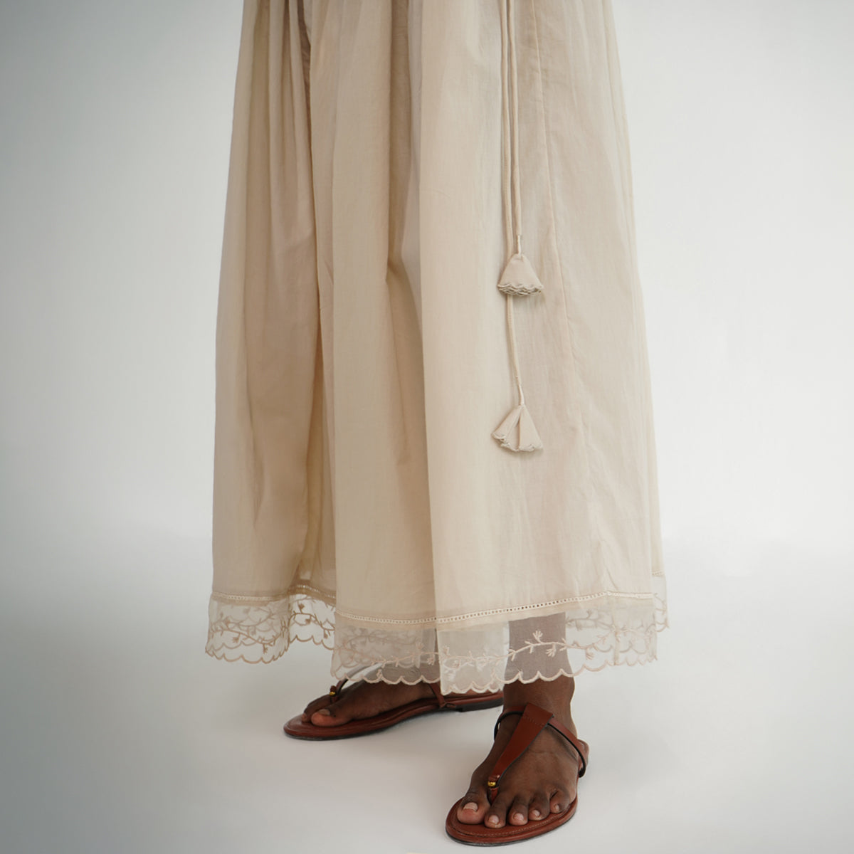 Wildflower Skirt - Beige