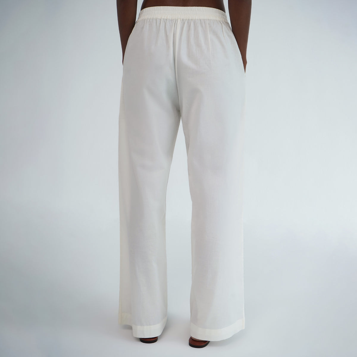 Easy Fit Pants - Ivory