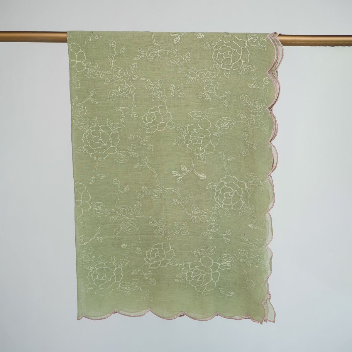 Humming Dupatta - Sage Green