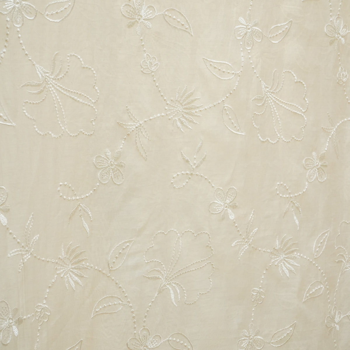 Wildflower Dupatta - Ivory