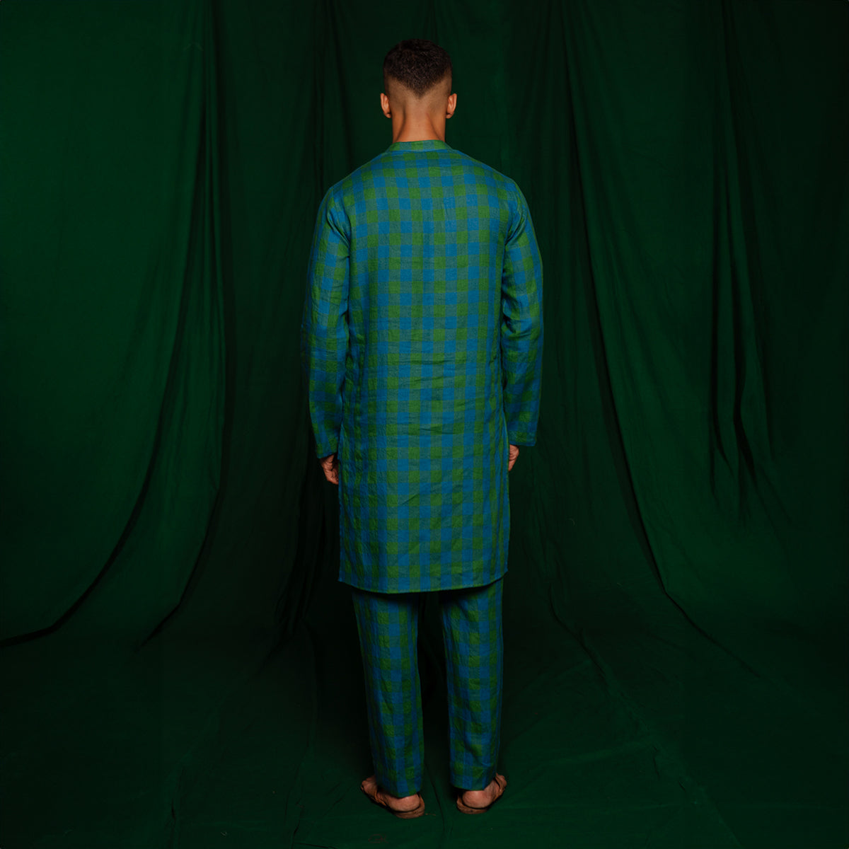 Forest Linen Men's Kurta Set